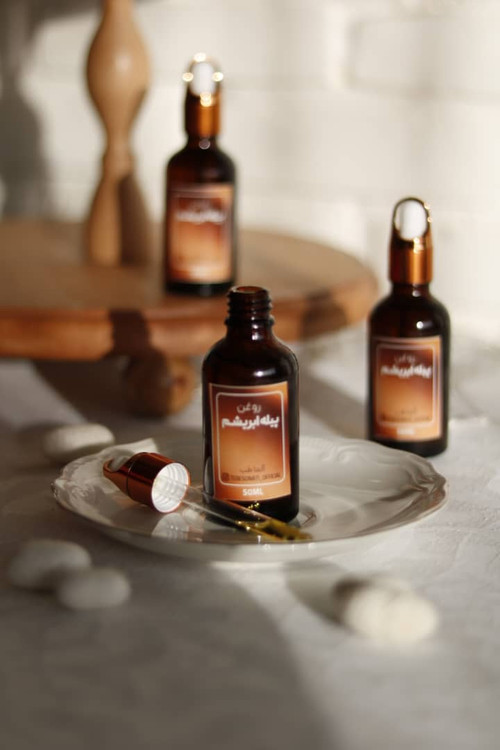 روغن پیله ابریشم جهت حفظ روند زیبایی و جوانی پوست و مو