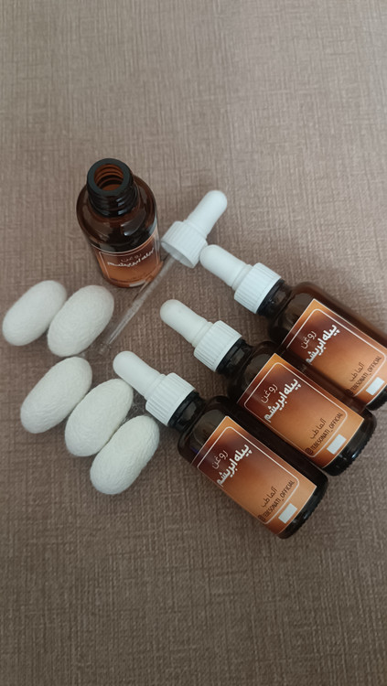 روغن پیله ابریشم جهت حفظ روند زیبایی و جوانی پوست و مو