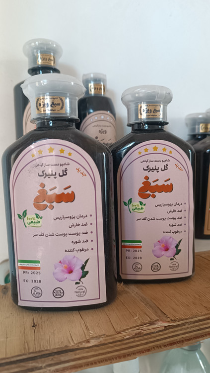 پک ۲ عددی شامپو گل پنیرک طبیعی | نرم کننده و آبرسان قوی | درمان موهای خشک و وز | آرامش بخش پوست سر