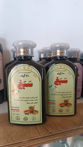 پک ۲ عددی شامپو بیست گیاه طبیعی | تقویت کامل و چندمنظوره مو | احیای موهای آسیبدیده | ترکیب اصیل طب سنتی