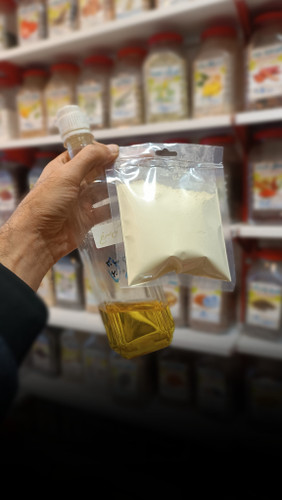 نوره زرنیخ دار طلایی اصل پودر بهداشتی واجبی اعلا اپیلاسیون طبیعی