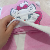 حوله تنپوش بچگانه سایز ۹۰ پیشی تکهدوزی پنبه جاذب دخترانه پسرانه اصل با گارانتی - موجودی محدود