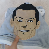 حوله تنپوش بچگانه سایز ۹۰ با تکهدوزی کریستین رونالدو، جنس پنبه با جذب بالا و نرملطیف، مناسب دخترانه و پسرانه، اصل و اورجینال با گارانتی معتبر و ضمانت اصالت - موجودی بسیار محدود و ویژه