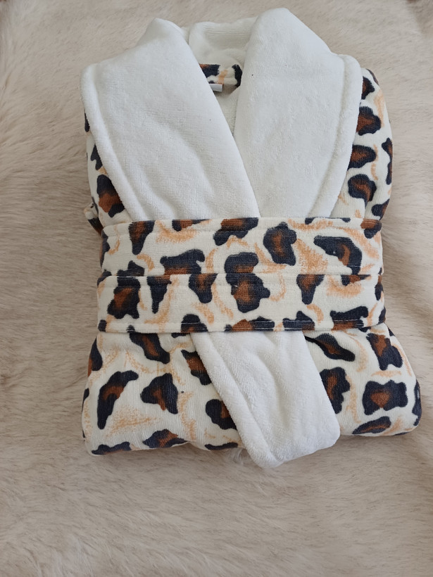 حوله تنپوش Özdilck طرح پلنگی ترک سایز XL 135
